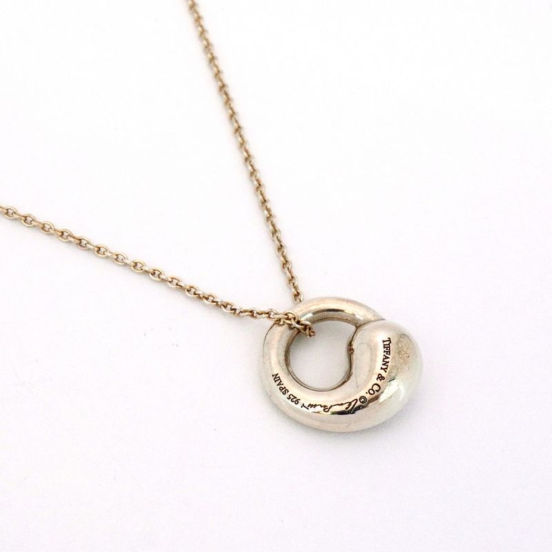Tiffany & Co Necklace Eternal Circle 925 Silver Ladies