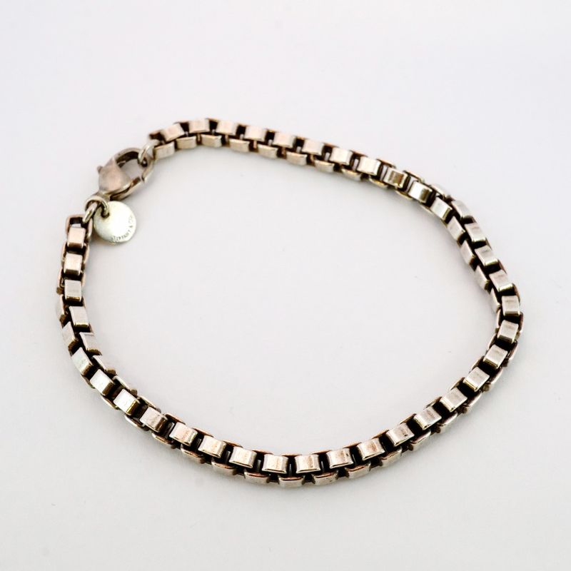 Tiffany & Co Bracelet Venetian Silver 925 Men Women Unisex