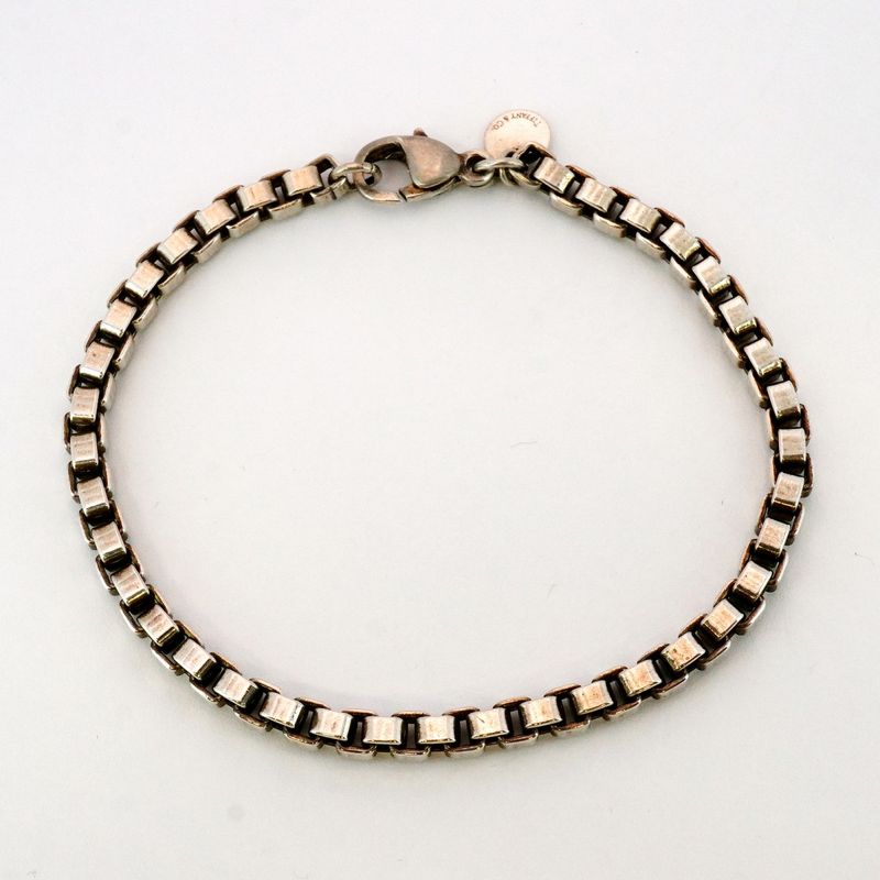 Tiffany & Co Bracelet Venetian Silver 925 Men Women Unisex