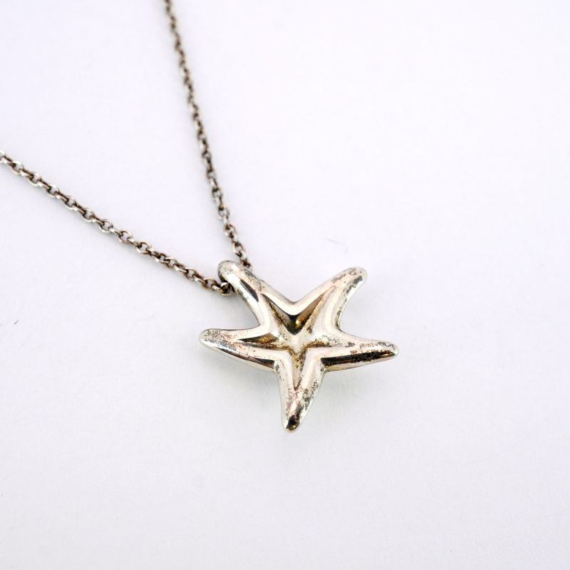 Tiffany & Co Necklace Starfish 925 Silver Ladies