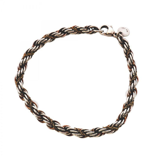 Tiffany & Co Bracelet Twist/rope 18K Yellow Gold Yellow Gold Silver 925 Men