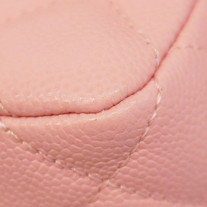 Chanel Handbag Matelasse Caviar Skin Pink Gold Hardware 2way Bag Ladies