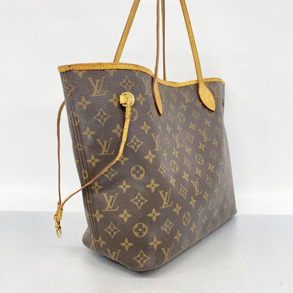 Louis Vuitton Tote Bag Monogram Neverfull MM M40156 Brown Ladies