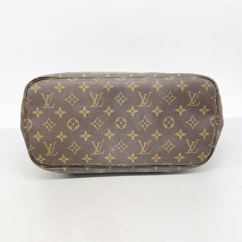 Louis Vuitton Tote Bag Monogram Neverfull MM M40156 Brown Ladies
