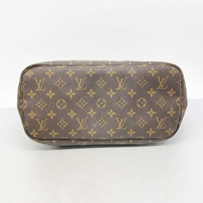 Louis Vuitton Tote Bag Monogram Neverfull MM M40156 Brown Ladies