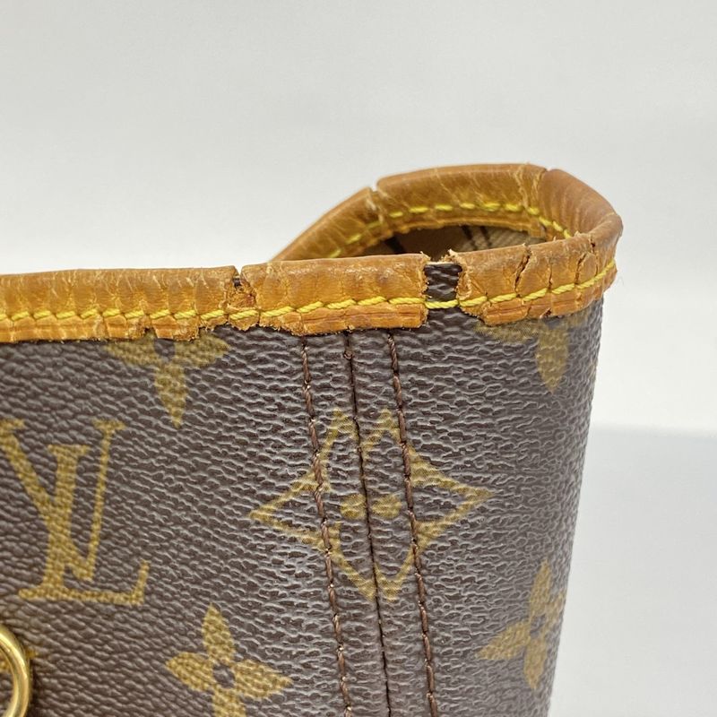 Louis Vuitton Tote Bag Monogram Neverfull MM M40156 Brown Ladies