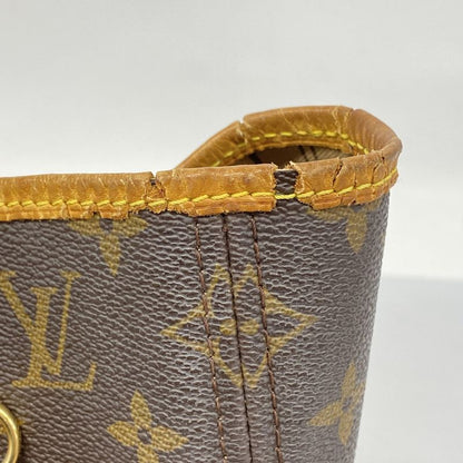 Louis Vuitton Tote Bag Monogram Neverfull MM M40156 Brown Ladies