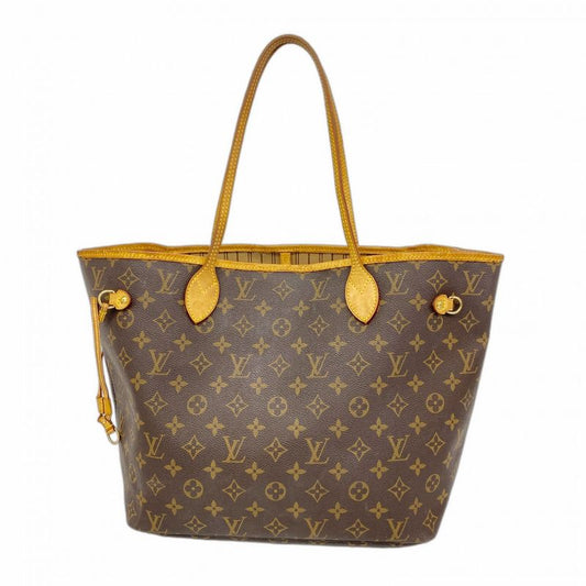 Louis Vuitton Tote Bag Monogram Neverfull MM M40156 Brown Ladies