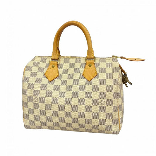 Louis Vuitton Handbag Damier Azure Speedy 25 N41534 White Women's