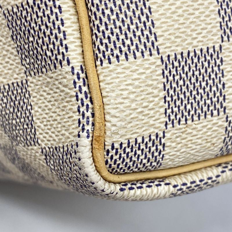 Louis Vuitton Handbag Damier Azure Speedy 25 N41534 White Women's