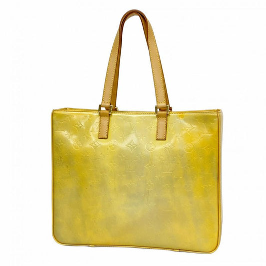 Louis Vuitton Tote Bag Vernis Columbus M91028 Gris Ladies