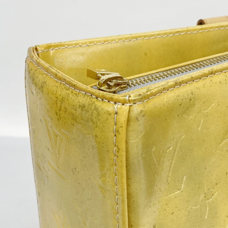 Louis Vuitton Tote Bag Vernis Columbus M91028 Gris Ladies