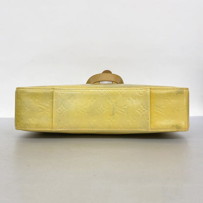 Louis Vuitton Tote Bag Vernis Columbus M91028 Gris Ladies