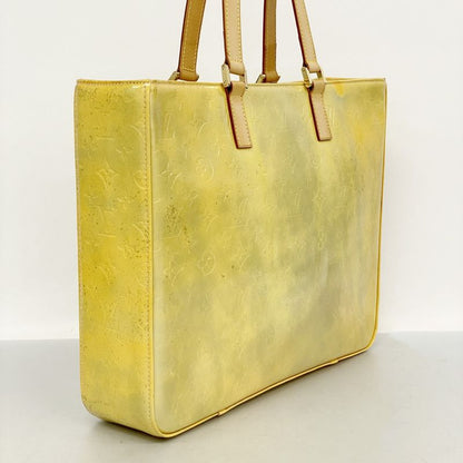 Louis Vuitton Tote Bag Vernis Columbus M91028 Gris Ladies