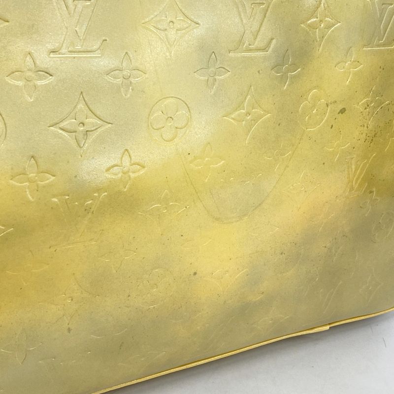 Louis Vuitton Tote Bag Vernis Columbus M91028 Gris Ladies