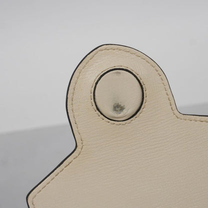 Gucci Shoulder Bag GG Supreme Horsebit 625615 PVC Leather Brown White Gold