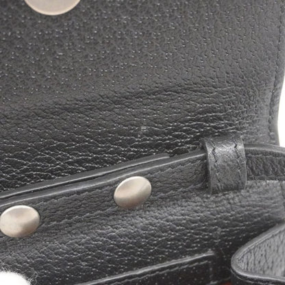 Gucci Shoulder Bag Jumbo GG 625599 Canvas Orange Black Silver Hardware Men