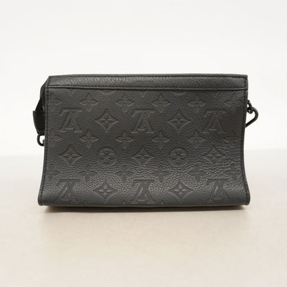 Louis Vuitton Shoulder Bag Monogram Shadow Gaston Wearable Wallet M81115 Noir