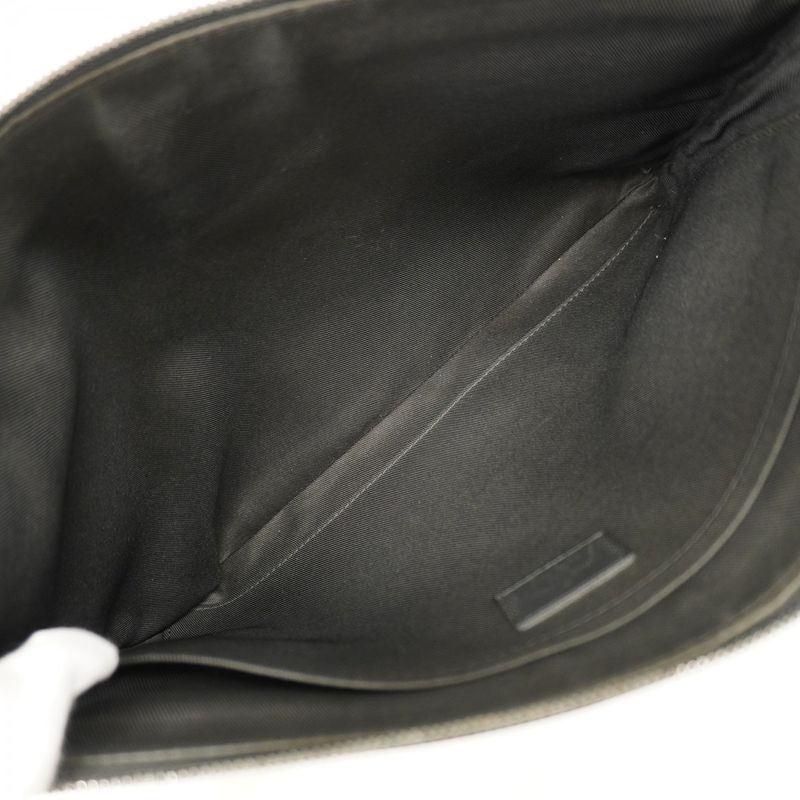 Louis Vuitton Monogram Shadow Pochette Discovery M62903 Noir Black Men's