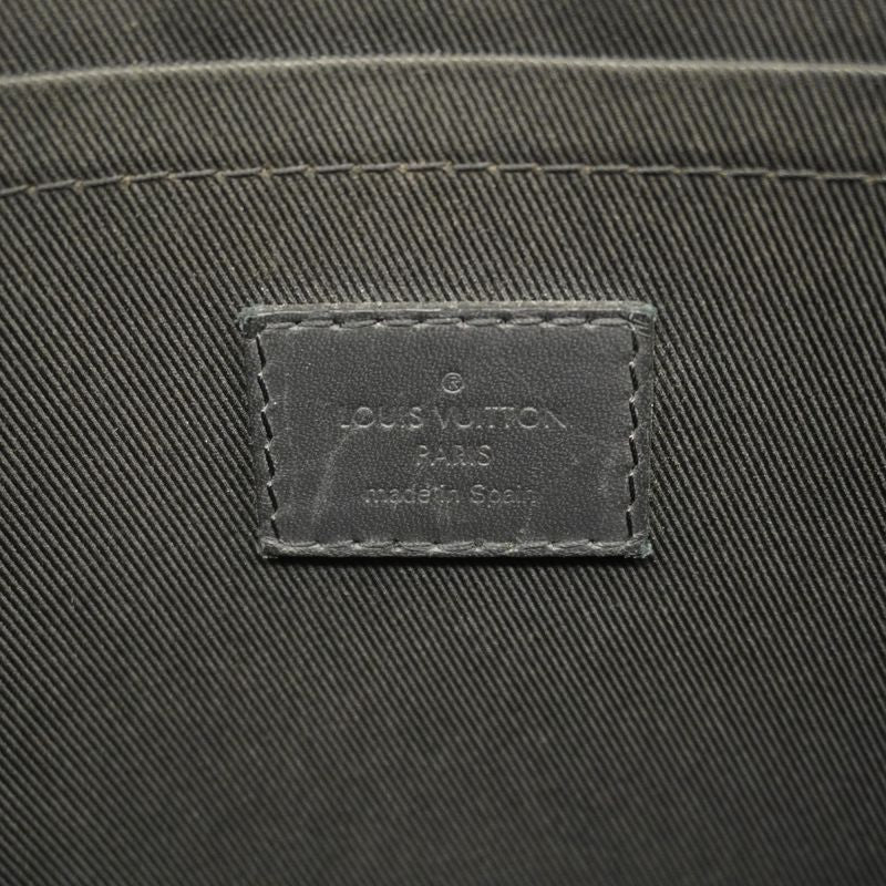 Louis Vuitton Monogram Shadow Pochette Discovery M62903 Noir Black Men's