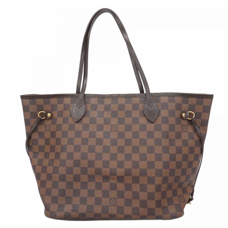 Louis Vuitton Tote Bag Damier Neverfull MM N51105 Ebene Womens