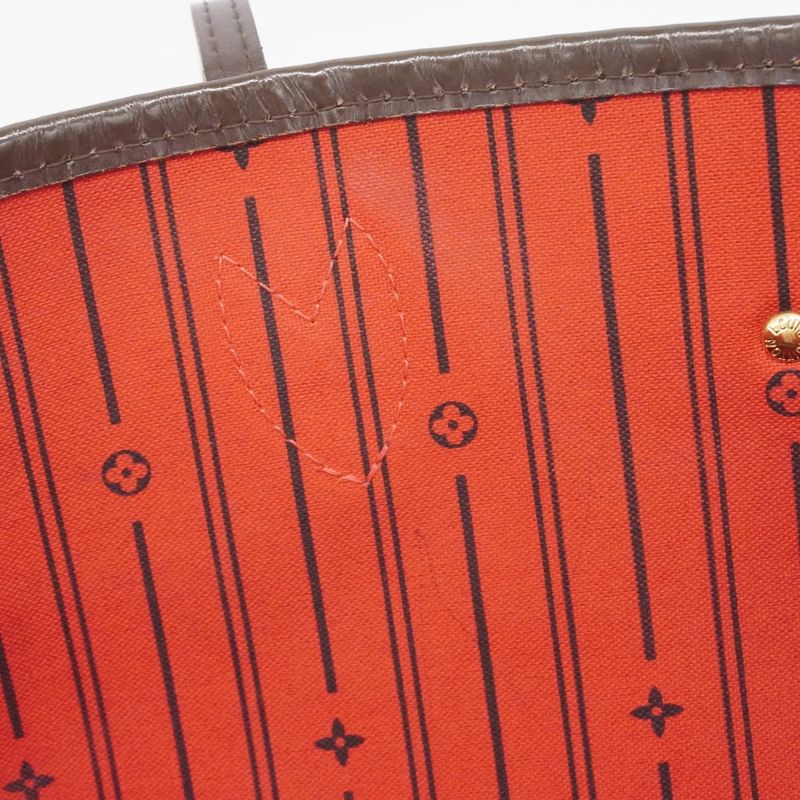 Louis Vuitton Tote Bag Damier Neverfull MM N51105 Ebene Womens