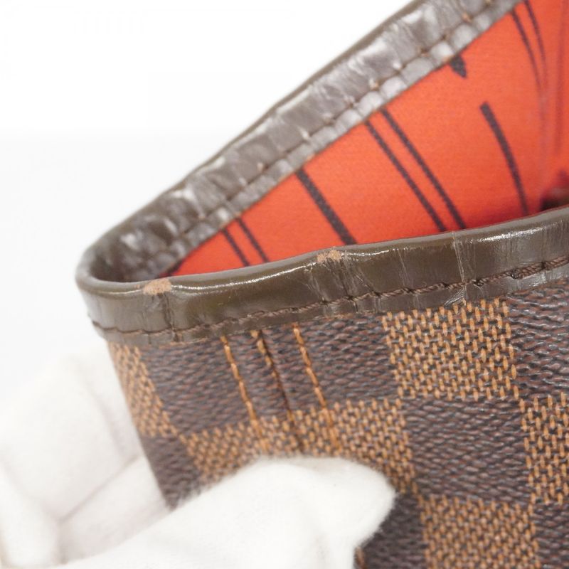 Louis Vuitton Tote Bag Damier Neverfull MM N51105 Ebene Womens