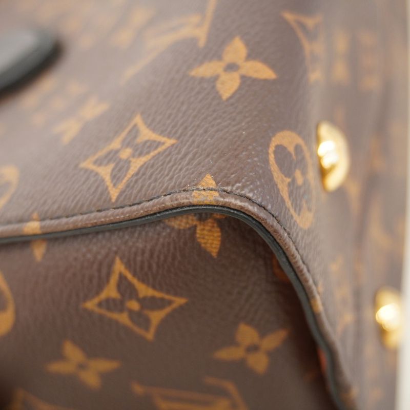 Louis Vuitton Handbag Monogram Tailley Tote M43795 Brown Kabuki 2way Bag Ladies