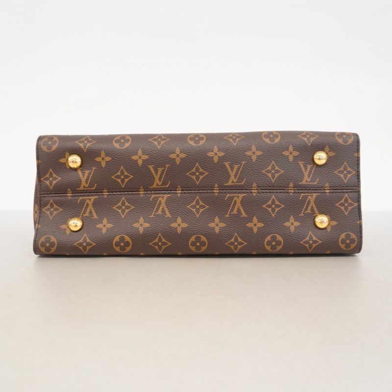 Louis Vuitton Handbag Monogram Tailley Tote M43795 Brown Kabuki 2way Bag Ladies