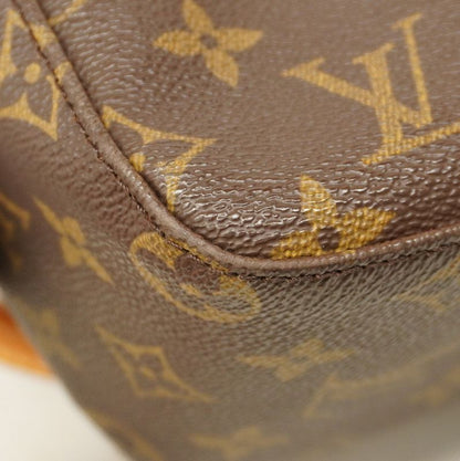 Louis Vuitton Shoulder Bag Monogram Looping MM M51146 Brown Ladies