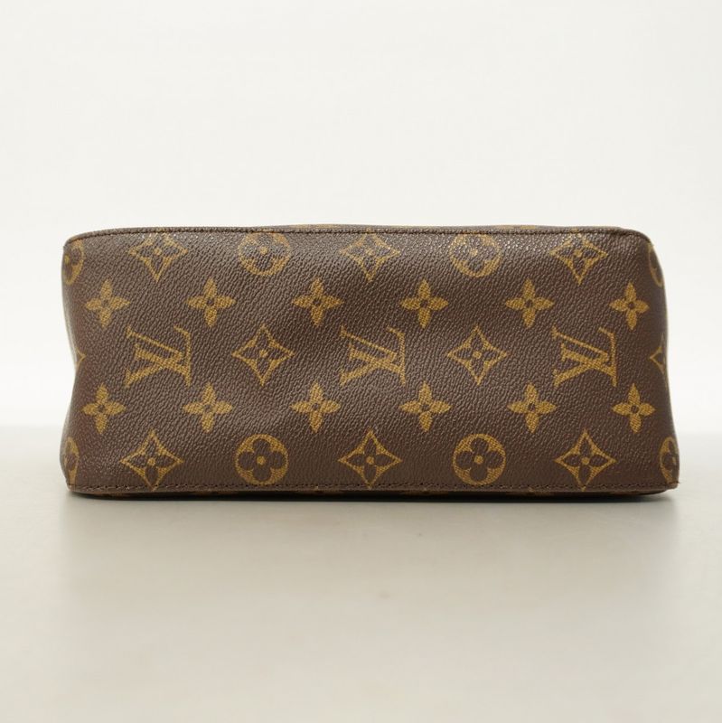 Louis Vuitton Shoulder Bag Monogram Looping MM M51146 Brown Ladies