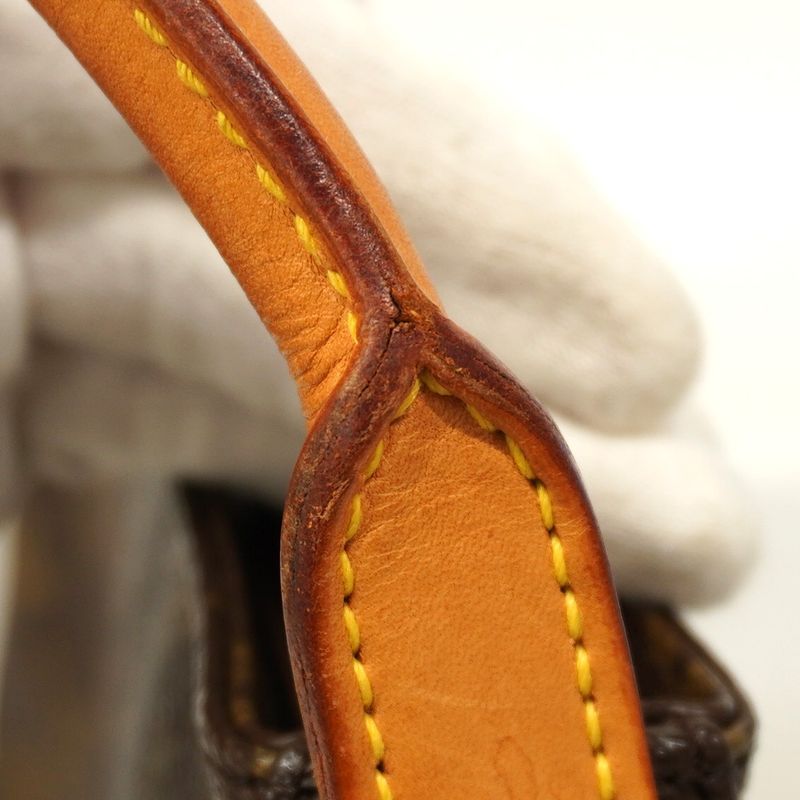 Louis Vuitton Shoulder Bag Monogram Looping MM M51146 Brown Ladies