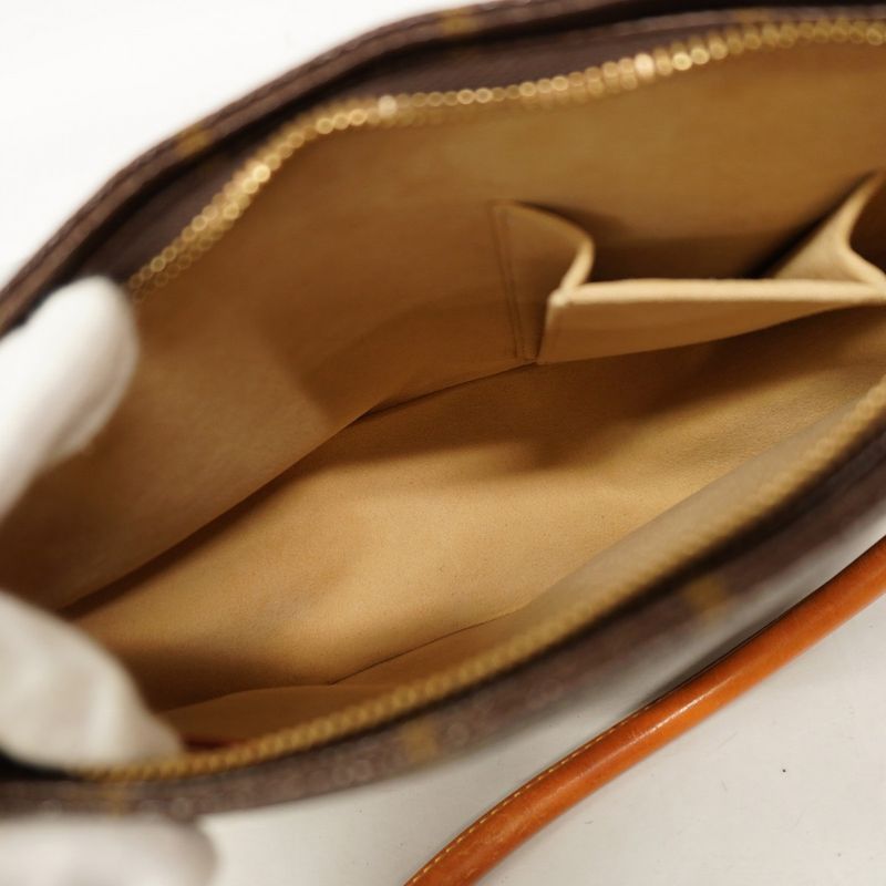 Louis Vuitton Shoulder Bag Monogram Looping MM M51146 Brown Ladies