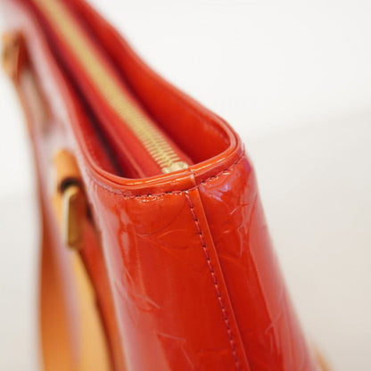 Louis Vuitton Tote Bag Vernis Houston M91092 Rouge Women's