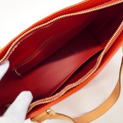 Louis Vuitton Tote Bag Vernis Houston M91092 Rouge Women's