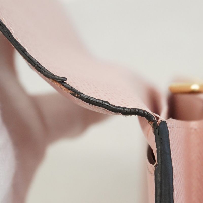 Louis Vuitton Epi Portefeuille Sarah M62608 Rose Ballerine Women's Long Wallet