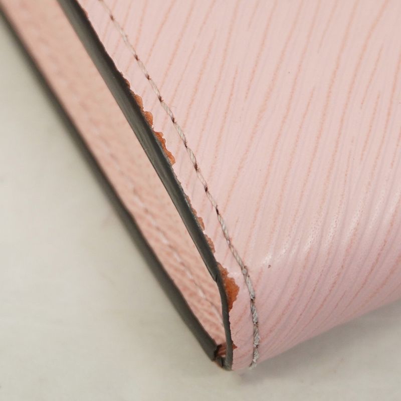 Louis Vuitton Epi Portefeuille Sarah M62608 Rose Ballerine Women's Long Wallet