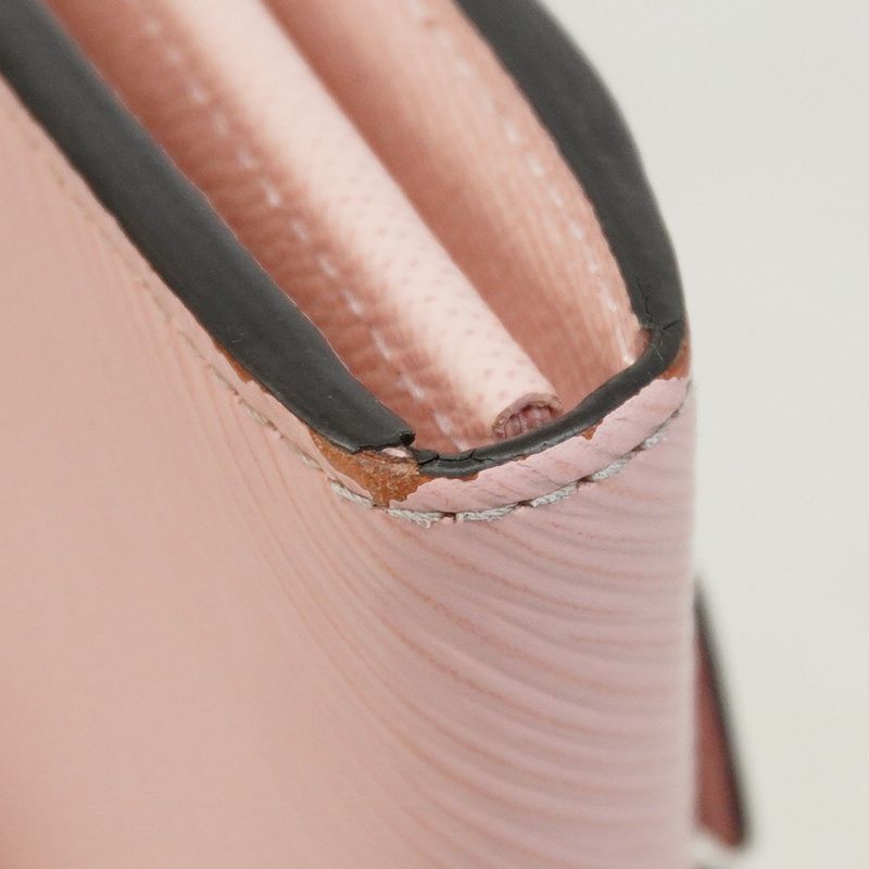 Louis Vuitton Epi Portefeuille Sarah M62608 Rose Ballerine Women's Long Wallet