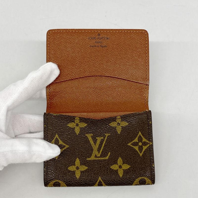 Louis Vuitton Business Card Holder Monogram Enveloppe Carte De Visite M62920