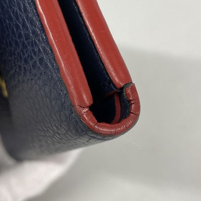 Louis Vuitton Trifold Wallet Taurillon Portefeuille Capucines Compact M63741