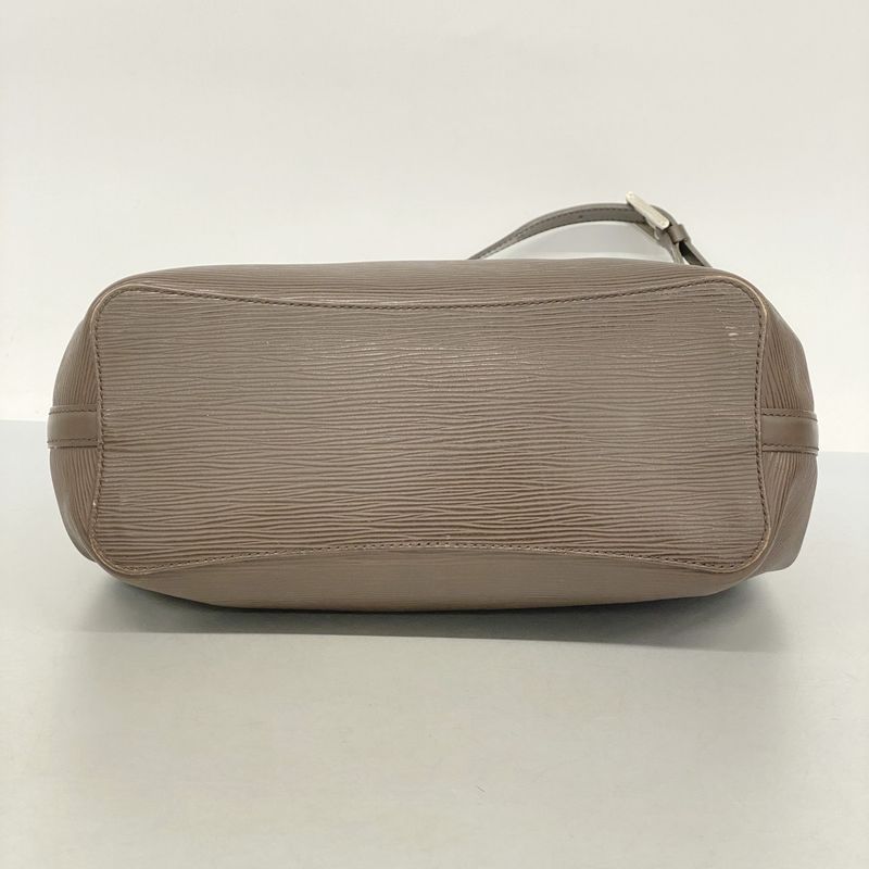 Louis Vuitton Epi Mandara MM M5889d Mocha Women's Shoulder Bag