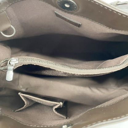 Louis Vuitton Epi Mandara MM M5889d Mocha Women's Shoulder Bag