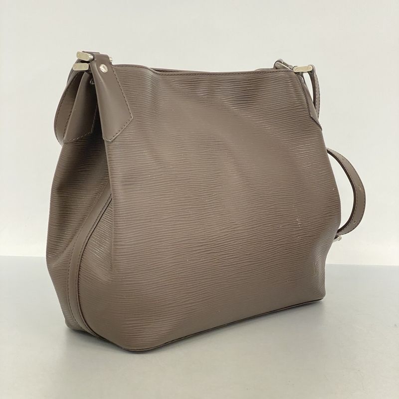 Louis Vuitton Epi Mandara MM M5889d Mocha Women's Shoulder Bag