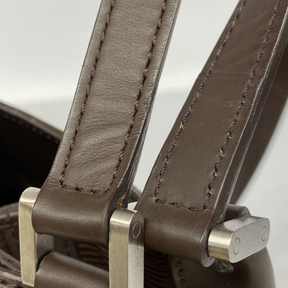 Louis Vuitton Epi Mandara MM M5889d Mocha Women's Shoulder Bag