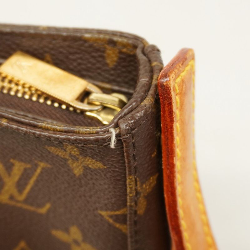 Louis Vuitton Shoulder Bag Monogram Looping MM M51146 Brown Ladies