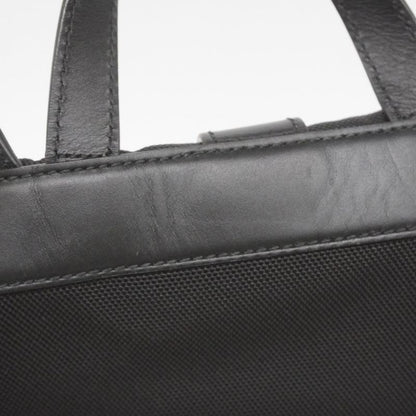 Gucci Backpack Daypack Sherry Line 619749 Nylon Black Silver Hardware Women