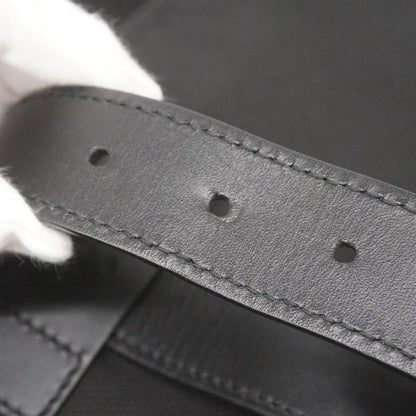 Gucci Backpack Daypack Sherry Line 619749 Nylon Black Silver Hardware Women