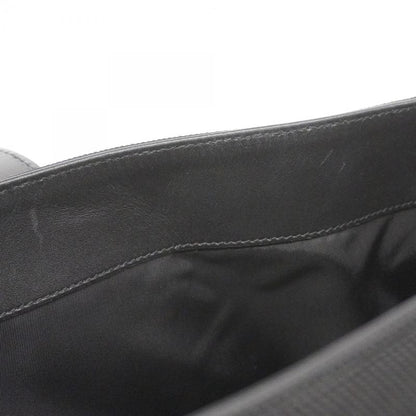 Gucci Backpack Daypack Sherry Line 619749 Nylon Black Silver Hardware Women