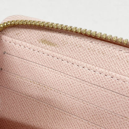 Louis Vuitton Damier Azure Zippy Wallet N63503 White Rose Ballerine Ladies