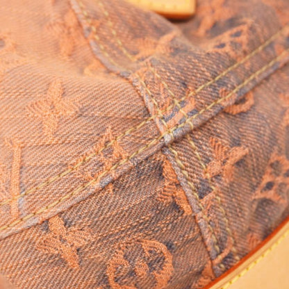 Louis Vuitton Shoulder Bag Monogram Denim Sunrise M93190 Oranje Women